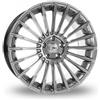 Cerchi in lega TEC-Speedwheels GT5 8.5x20 Hyper-Silber