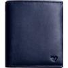 Roncato Pascal Portafoglio Uomo 9x11x2 Cm - Blu Navy