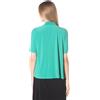 Nina Leonard Cardigan a maniche corte in jersey