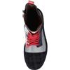 Ebarrito Biker in pelle con tacco 5 cm