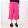 Nina Leonard Pantaloni cropped in scuba crépe stretch