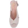 Soffice Sogno Sandalo in pelle con fasce incrociate tacco 6,5cm