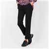 Nina Leonard Pantaloni a gamba dritta in maglia stretch