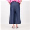 EVA Franco Ciambella Pantaloni ampi in chambray di cotone