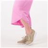 Cuddl Duds Pantaloni cropped con fondo diagonale