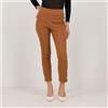 Nina Leonard Jeans alla caviglia con elastico in vita