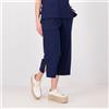 Cuddl Duds Pantaloni cropped con elastico in vita