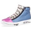 Ebarrito Sneakers in pelle con doppia zip