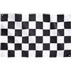 Runesol Bandiera bianca e nera a scacchi 91x152 cm, F1 4 occhielli qualità premium interna ed esterna