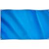 Runesol Bandiera blu, 91x152cm, 3ft x 5ft, sfondo blu, vuota, 4 occhielli angoli, Bandiere premium, interno esterno