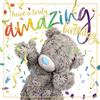 Me to You Aperto compleanno orso con stelle filanti