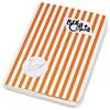 PdiPigna Bella Copia, Quaderno A6 f.to 10,5x15 cm., interno 1R, righe, Carta 80 gr., Copertina soft-cover Arancio