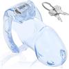 Future of your pleasure Sensual Chastity cage uomo Gabbia pene Cintura castita per uomo gabbia per cazzi La cintura di castita' gabbia Male chastity cintura castità per uomo Castità Set di anelli uomo pene Cock cage FOPS N22-5