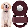 PKQTOP Custodia Protettiva in Silicone per AirTag，Custodia Compatibile con Apple Airtag GPS Finder Collare per Cani e Gatti