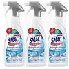 Smac Express - Scioglicalcare Igienizzante Spray, Detergente Anticalcare Bagno con Barriera Protettiva, 650 ml x 3 Pezzi