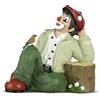 GILDE Gildeclown - Statuetta decorativa e pezzo da collezione realizzato a mano, in confezione regalo, multicolore, altezza 10 cm