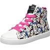 Geox Bambina J Kathe Girl H Sneakers Bambine e ragazze, Bianco/Nero (White/Black), 29 EU