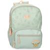 MOVOM Joumma Star wars Grogu Zaino scuola adattabile a carrello verde 32 x 44 x 17 cm Poliestere 24,68 L, Verde, Zaino scuola adattabile a carrello