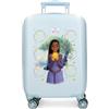 Disney Joumma Disney Wish Watch us Shine Valigia da cabina blu 33 x 50 x 20 cm Rigida ABS Chiusura a combinazione laterale 28,4 L 2 kg 4 ruote doppie bagaglio a mano, blu, Valigia cabina