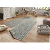 NORTHRUGS bougari Curacao - Tappeto Double-Face, per Interni ed Esterni, 80 x 250 cm, Colore: Verde/Panna