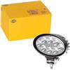 HELLA VALUEFIT 1GA 357 001-011 LED-Faro da lavoro, Valuefit O1200, 24/12V | 1200 lm - Montaggio / avvitato - Staffa di montaggio orientabile - Illuminazione dei campi vicini - Cavo: 2000 mm