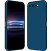 RankOne Custodia per iPhone 7 Plus/iPhone 8 Plus (5.5 Inches) Cover Morbida in Silicone TPU - Blu zaffiro