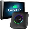 CarlinKit Tbox Ambient Android 13.0 CarPlay AI BOX,RAM 8GB+ROM 128GB,Adattatore Wireless CarPlay e Wireless Android Auto/Guarda Netflix, YouTube, SM 6225/Google Play Store/Aggiornamento OTA