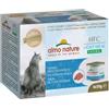 Almo Nature HFC Natural Light Meal - Tonno dell'Atlantico - Cibo umido per gatti adulti - 4 lattine da 50g