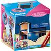 Playmobil Casa delle Bambole Portatile 70985 con Maniglia per Il Trasporto, Pieghevole, Giocattoli per Bambini dai 4 Anni