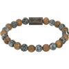 iXXXi Men Braccialetto di perle Lennon Gun Color | L, L, Resina, Nessuna pietra preziosa