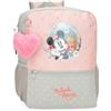 Disney Joumma Bags Disney Minnie Wild Nature zaini per bambini, varie dimensioni, zaino da passeggio, realizzato in poliestere, include pompon decorativo., Verde, Zaino 33