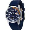 BERNY Orologio Automatico Uomo 200M Orologi Da Sub, Vetro Zaffiro, Cinturino In Acciaio Inossidabile Resistente, Super Luminoso