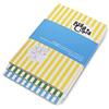 PdiPigna Bella Copia, Confezione da 3 Quaderni f.to A6, 10,5x15 cm., interno 1R, Righe, Carta 80 gr., Copertina soft-cover Giallo, Verde e Azzurro