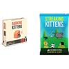 Asmodee Barking Kittens, Espansione Gioco Di Carte Exploding Kittens, Edizione In Italiano, 8545 & Streaking Kittens, Espansione Gioco Di Carte Exploding Kittens, Edizione In Italiano, 8544