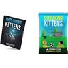 Asmodee - Imploding Kittens, Espansione Gioco Di Carte Exploding Kittens, Edizione In Italiano, 8542 & Streaking Kittens