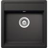 SCHOCK | Lavello Cucina NEMO N100XS Nero Assoluto,406x508, Lavello 1 Vasca Extra Small in Cristalite , Abbinabile con Miscelatori, Piani Cottura e Forni, Resistente a Urti e Alte Temperature