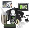 TANIASHOP Kit Rinnova Fari Auto Kit Lucidatura Fari con 600ML Polimero Liquido per Ripristino Fanali Kit Lucida Fari Kit Pulizia Fari Auto, Riparazione fari Graffi Ingiallimento, per Auto e Moto in Valigetta