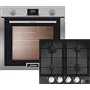 Kaiser Set da cucina a gas EG 6372 +KCG 6387, Forno a gas autarcico da incasso, 79L+piano cottura a gas
