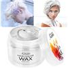 Magic Master Keratin Cera di colore dei capelli, colore istantaneo dei capelli Gel Magic Master Keratina lavaggio Temporaneo colore naturale, utilizzato per bambini, feste, Halloween (Bianco)
