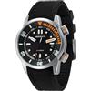 BERNY Orologio Automatico Uomo 200M Orologi Da Sub, Vetro Zaffiro, Cinturino In Acciaio Inossidabile Resistente, Super Luminoso
