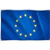 Runesol Bandiera dell'Unione Europea, 91x152cm, 3ft x 5ft, Bandiera dell'Unione Europea, Bandiera dell'Europa, 4 occhielli, Coppa di Golf, Bandiere Premium, Interno, Esterno