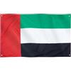 Runesol bandiera UAE, 91x152cm, 3ft x 5ft, 4 Occhielli, Occhiello in Ogni Angolo, Emirati Arabi Uniti, Interno, Esterno, Isra e Mi'raj