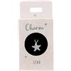 Depesche-Lettere 11834-040 Charm Star, Ciondolo Argentato per collane, bracciali e Orecchini, Ideale Come Piccolo Regalo, Multicolore, Normal