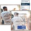 CABBEL confezione doppia (set di 2) cornice 40x40 cm, Rovere scuro, robusta cornice in legno MDF, plexiglass infrangibile,