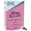 SIFAR NUTRA Mena K2+D3 | VitaMK7 | K2&Olive | 100 μg Menachinone-7 in olio d'oliva | Vitamina D3 1000 IU | Integratore per le ossa, i denti, i muscoli | Assorbimento del calcio| Senza glutine e lattos