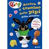Giunti Editore Arriva il trenino della pipì. Bing. Albo sticker. Ediz. a colori