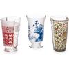 SELETTI SET 3 BICCHIERI COCKTAIL, HYBRID CLARICE 09735