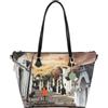 Y Not Y-Not Shopping Bag Small con Stampa Life in Trulli