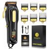 KNCANEO Tagliacapelli Uomo Professionale - Macchinetta per Capelli Cordless (Batteria Ricaricabile USB/Display LED), per Kit Taglio Capelli, Rasoio Elettrico Barba, Regolabarba Regalo Per Uomo