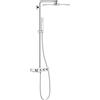 GROHE Sistema Doccia Euphoria SmartControl 310 Cube con Miscelatore Termostatico, Moon White